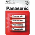 Panasonic AA 1ks / tužková Zinc baterie (R6R/4BP)