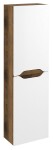 SAPHO - WAVE skříňka vysoká 40x140x20cm, levá/pravá, bílá/dub collingwood WA250-3019