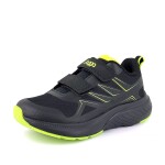 Dětské outdoorové boty na suchý zip Bugga SOLIS Black B00204-10 - 34