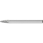 PFERD 21214183 frézovací kolík tvrdokov Špičatý kužel Délka 41 mm Vnější Ø 3 mm Pracovní délka 11 mm Ø hřídele 3 mm 1 ks