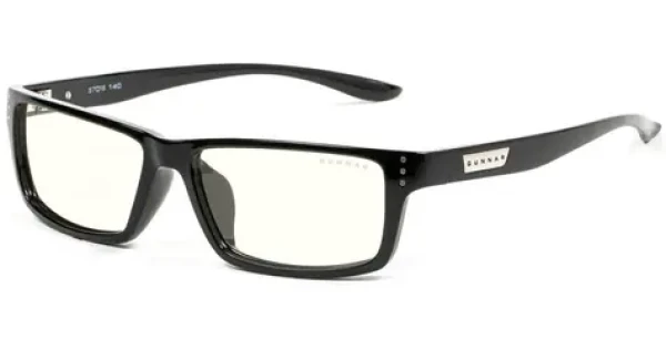 GUNNAR RIOT ONYX / Kancelářské/herní brýle / čirá skla / BLF 35 / GUNNAR focus (RIO-00109)