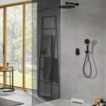 VILLEROY & BOCH - Verve Showers Sprchová hlavice, 3 proudy, matná černá TVS109001UK0K5