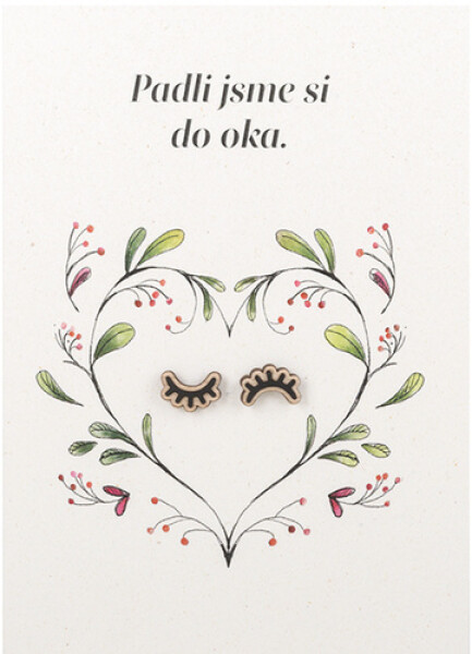 Přání Padli jsme si do oka a náušnice