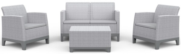 KETER SCANDI FORMA SET - Ash grey/Storm grey