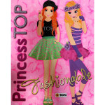 Princess TOP Fashionable Móda - více než 100 cool samolepek
