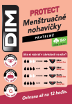 Noční denní menstruační kalhotky (boxerky) DIM MENSTRUAL NIGHT BOXER DIM černá