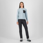 KARPOS Mesdi' W Crewneck Fleece, Forget/Black velikost: S