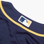 Nike Pánský dres Milwaukee Brewers MLB Replica Alternate Road Velikost: 2XL