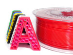 PLA filament malinový semitransparentní 1,75 mm Aurapol 1kg