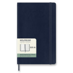18měsíční diář Moleskine 2025-26 - měkké desky, L, týdenní - modrý