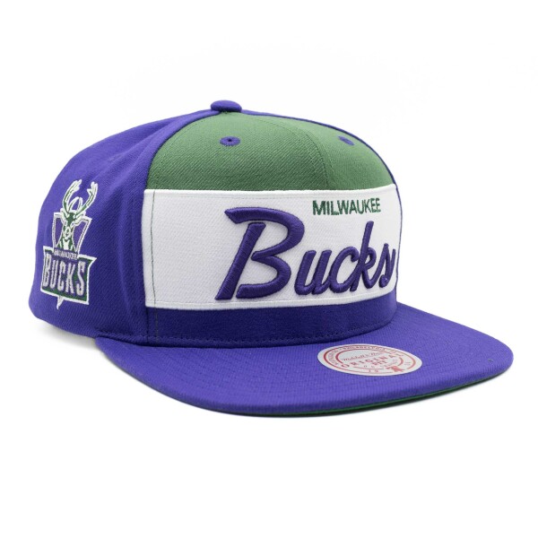 Mitchell & Ness Pánská kšiltovka Milwaukee Bucks NBA Retro Sport Snapback
