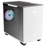 InWin A3 bílá / mITX / 2x USB-A 3.2 / 1x USB-C 3.2 / 1x 120mm / bez zdroje / průhledná bočnice (IW-CS-A3WHI-1AM120S)