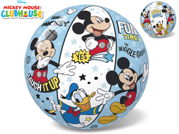 Mickey Mouse Clubhouse míč 23cm Mickey Mouse 10m+ v síťce