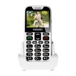 EVOLVEO EasyPhone XD + nabíjecí stojánek bílá / 2.3" / 0.3MP / Dual SIM / microSDHC (SGM EP-600-XDW)