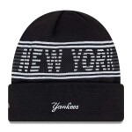 New Era Pánská zimní čepice New York Yankees MLB Black Colorway 2024 Clubhouse Beanie