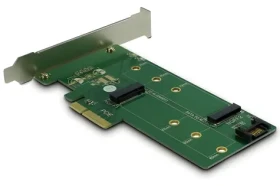 Inter-Tech KT015 / PCIe adaptér / M.2 NVMe + M.2 SATA / PCIe 3.0 x4 / 6 Gbit/s (88885375)