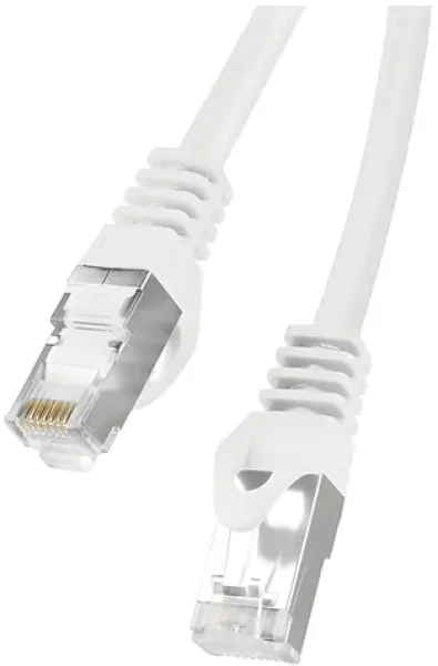 Lanberg PCF6-10CC-0050-W bílá / Patch kabel / FTP / Cat6 / 0,5 m / CCA / Fluke Passed (PCF6-10CC-0050-W)