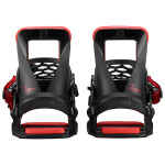 Snowboard vázání Salomon THE FUTURE JR. - black/red Varianta: XS/S