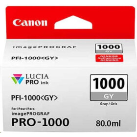 Canon CARTRIDGE PFI-1000GY šedá pro ImagePROGRAF PRO-1000 (1465 str.) - originální EDF_1002566