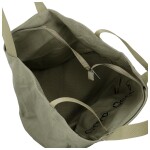 Trendy textilní dámská kabelka na rameno Bellinda, šedá