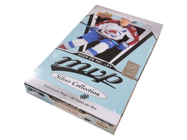 Hokejové karty NHL 2025-26 Upper Deck MVP Silver Collection Hockey Hobby Box