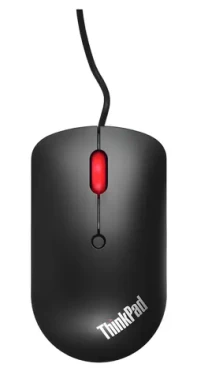 Lenovo 4Y51D20850 černá / Drátová myš / USB-C / Optická / 2400 DPI (4Y51D20850)