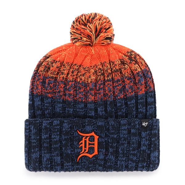 47 Brand Pánská Zimní Čepice Detroit Tigers Detroit Tigers Cascade ’47 CUFF KNIT Navy