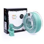 PLA filament Fresh Mint 1,75 mm Print With Smile 0,5 kg