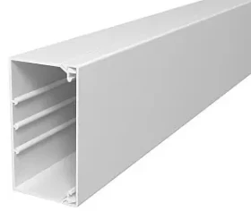 OBO Bettermann WDK60110RW / Elektroinstalační kanál / 60x110x2000 mm / PVC / s děrovaným dnem (6191215)