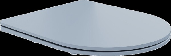 MEXEN - WC sedátko Soft Close slim, duroplast, šedý-niebieski mat 39740069