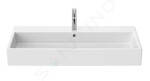 DURAVIT - Vero Air Umyvadlo 1000x470 mm, s přepadem, otvor pro baterii, WonderGliss, bílá 23501000001