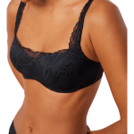 Dámská podprsenka Body Make-Up Illusion Lace Balconette - Triumph černá (0004) 075D