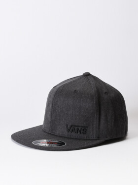 Vans Splitz CHARCOAL HEATHER pánská kšiltovka s rovným kšiltem - S/M