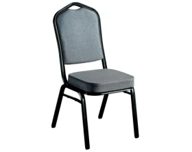 Jídelní židle Jazz, středně šedá látka