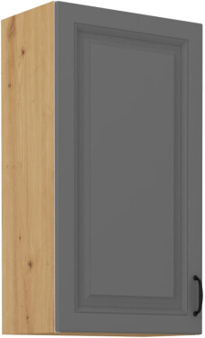 Horní skříňka Stilo 50 G-90 1F Barva korpusu: Dub artisan, Barva dvířek: Dust Grey