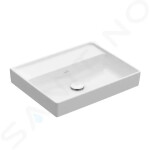 VILLEROY & BOCH - Collaro Umyvadlo 550x440 mm, bez přepadu, bez otvoru pro baterii, alpská bílá 4A335801