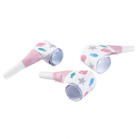 Mořská panna frkačky 8 ks 30 cm Amscan Mořská panna frkačky 8 ks 30 cm Amscan