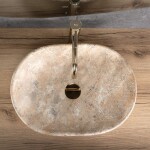 REA - Umyvadlo na desku Amelia SAVANA MATT REA-U3000