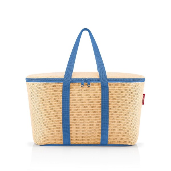 Chladící taška Reisenthel Coolerbag Raffia blue