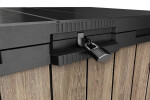 KETER skříňka Deco Horizontal Store it out 1150 L - ASHWOOD