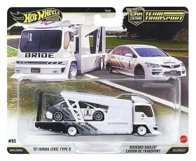 Hot Wheels Premium Team Transport - ´07 Honda Civic Type R