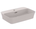 IDEAL STANDARD - Ipalyss Umyvadlo na desku, 55x38 cm, s přepadem, otvor pro baterii, Concrete E2077V9