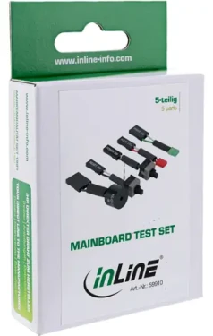 InLine Sada pro testování základních desek černá / Testovací sada / 5 dílů (59910)