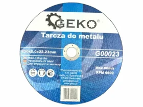 GEKO Řezný kotouč na kov 230x2.0x22.23mm (G00023)