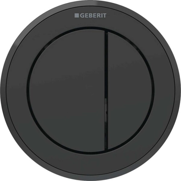 GEBERIT - Splachovací systémy Oddálené ovládání typ 10, pneumatické, pro 2 množství splachování, matná černá 116.057.16.1