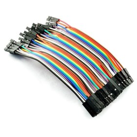 DuPont kabel F-F - 40x, 10 cm