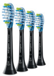 Philips Sonicare C3 Premium Plaque Defence HX9044-33 / hlavice sonického kartáčku 4 ks / standardní velikost / černá (HX9044/33)