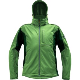 Bunda DAYBORO softshellová pánská mechově zelená 4XL mechově zelená