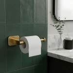 REA - Držák na toaletní papír 5909 Nico Brush Gold REA-88061