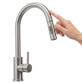 REA - Kuchyňská baterie Fresh Touch Brush Nickel REA-B6735